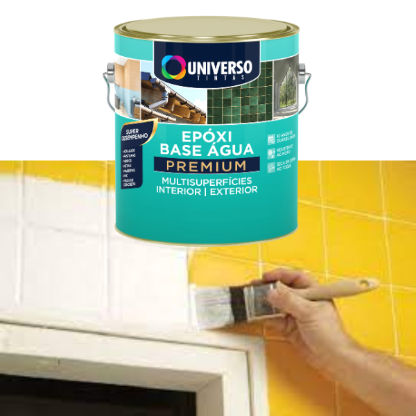 Tinta epóxi base água da Universo Tintas